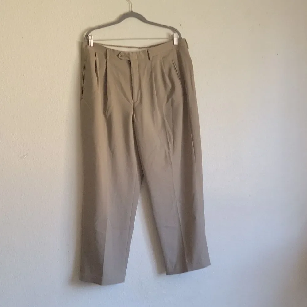CLAIRBONE 2 pants size 38x30 1 cream 1 navy blue - Picture 1 of 16